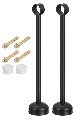 Obrázok produktu pre 2 držiaky na závesnú tyč – vhodné pre tyče s priemerom 32 mm