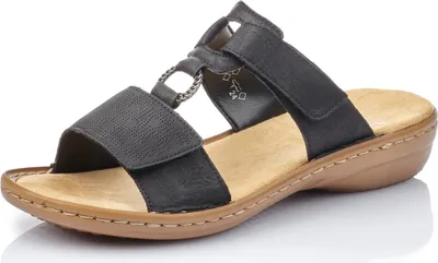 Produktbild von Rieker Damen Pantolette schwarz, Damen:39 EU