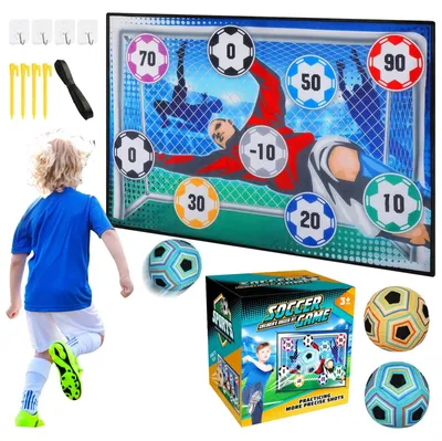 Obrázok produktu pre Futbalová hra 3-8 rokov, vonkajšia futbalová bránka, pre záhradu