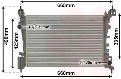 Immagine prodotto di Radiatore, raffreddamento motore