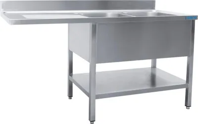 Produktbild von SARO Spülcenter 2 Becken rechts - B 2000 x T 700 mm