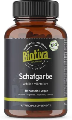 Image de Complément alimentaire Biotiva Schafgarbe, 150 gélules