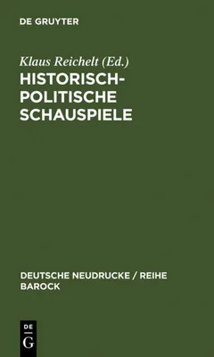Produktbild von Historisch-politische Schauspiele