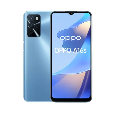 Produktbild von OPPO A16s , 16,6 cm (6.52"), 4 GB, 64 GB, 13 MP, Android 11, Blau