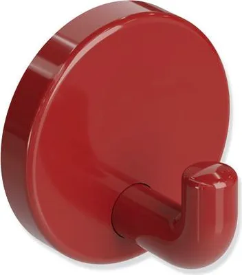 Image de Hewi crochet simple 801.90.010 33 polyamide diamètre 40mm rouge rubis - 801.90.010 33