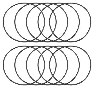 O-Ring Dichtung 77x2 mm Gummi schwarz 10 Stück