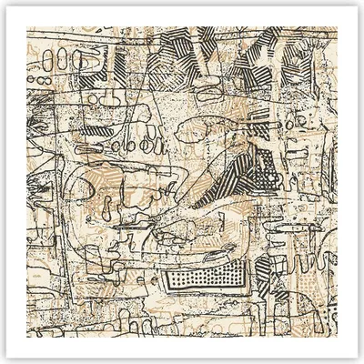 Produktbild von Poster - Poster ohne Rahmen - Graffiti Kritzeleien Zeichnen - 60x60 cm - Wand Bild - Wanddeko - Wandbilder - Kunstposter - Wandposter - Bilder - Kunstdruck - Wanddekoration - P2XAC60x60-5047
