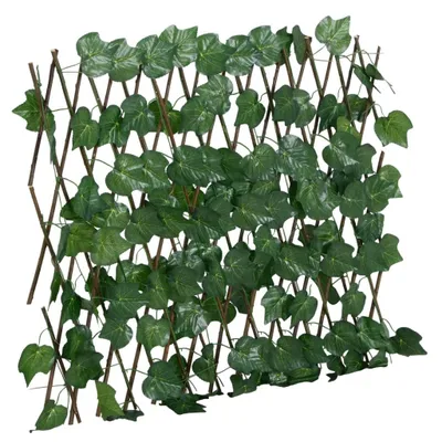 Immagine prodotto di Traliccio Foglie Vite Artificiale Espandibile Verde 5pz 190x60