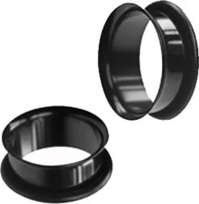 Produktbild von Ohr Single Flared Eyelet Black Tunnel Tube Piercing 20mm