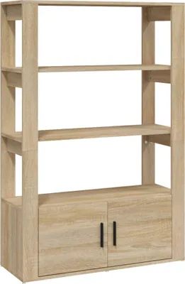 Immagine prodotto di Credenza Rovere Sonoma 80x30x119,5 cm in Legno Multistrato