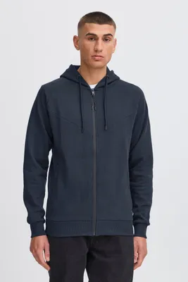 Produktbild von SOLID SDGelbert Herren Sweatjacke Kapuzenjacke Hoodie mit Kapuze Eingrifftaschen Rippbündchen Baumwollmischung Regular fit