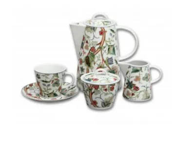 Obrázok produktu pre Moderný český porcelán, kávová súprava, Thun, Tom, záhrada, 15 kusov