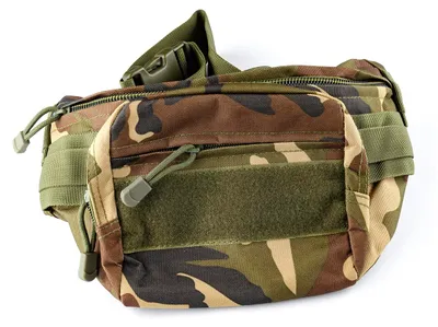 Obrázok produktu pre Taktická bedrová taška Partizan Tactical Waist Woodland.