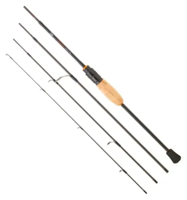 Zdjęcie produktu dla Wędka spinningowa Daiwa Presso, 4 sekcje, kolor złoty, długość 2.01 m, ciężar wyrzutu 5-14 g, kolor złoty, długość 2.01 m