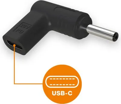 Produktbild von Aligator USB-C Power Adapter 4.0 x 1.35 mm für Asus Laptops