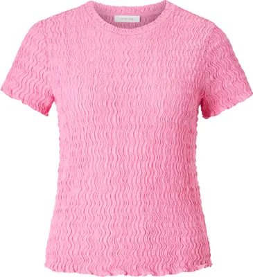 Produktbild von Rich & Royal (4) Crinkled T-Shirt, sorbet pink 619 619 XL