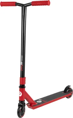 Image de Playlife Kicker Red stunt Scooter 82 cm aluminium noir/rouge