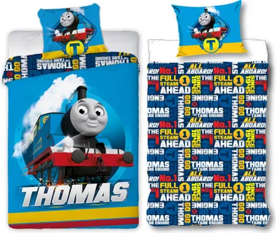 Immagine prodotto di Thomas la piccola locomotiva biancheria da letto per bambini Friends Linon / Renforcé