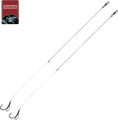 Produktbild von Pelzer Fluo Combi D-Rig Karpfenrigs (2 Stück), Größe:2