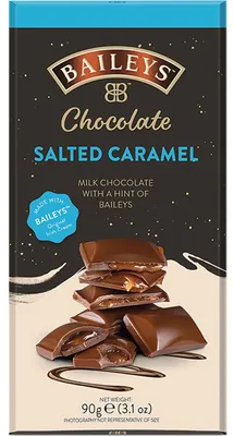 Image de Baileys Milk Chocolate Salted Caramel de la liqueur originale Baileys 90g