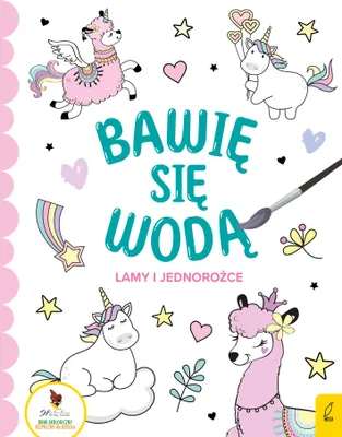 Obrázek produktu pro Malowanka wodna dla dzieci Lamy i Jednorożce