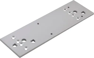 Immagine prodotto di Piastra di montaggio DORMA per TS 72, argento | Accessori per chiudiporta dormakaba
