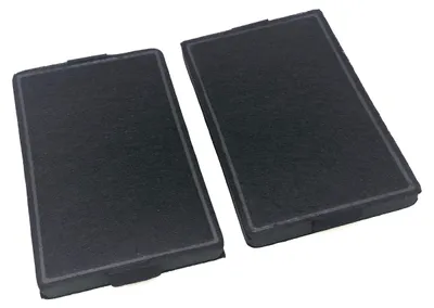 Aktivkohlefilter für Miele Dunstabzugshaube, 2er-Set, 24,2 x 15 x 2 cm