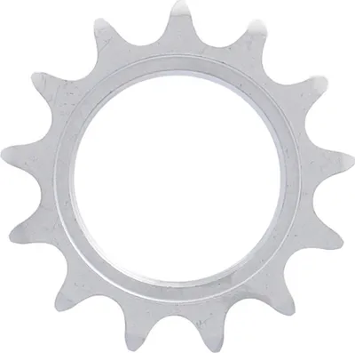 Produktbild von XLC Single Speed Ritzel 1/8',13 Zähne mit Gewinde matt verchromt, silber
