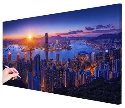 Produktbild von Diamond Art Landschaft 160 x 80 cm