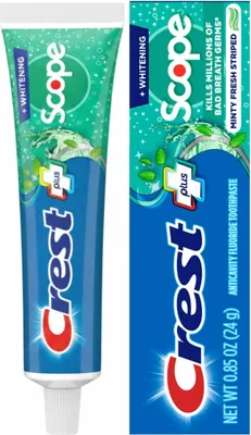 Produktbild von Crest | Zahnpasta - Mini Scope - 24g - Zahnweiß-Zahnpasta - mit Fluor - gegen Karies