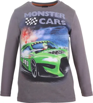 Produktbild von Püttmann - Monster Cars Jungen  Langarmshirt Gr. 116