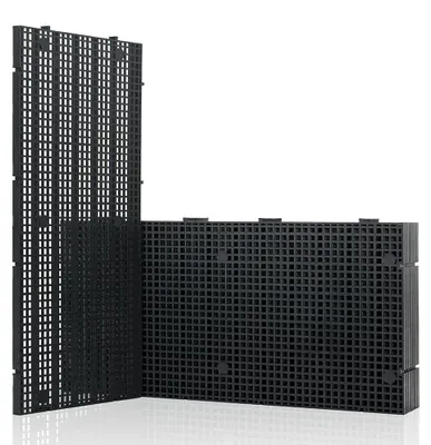 Image de Lot de 8 grilles en plastique pour aquariums, dimensions 15 x 30 cm