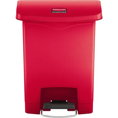 Produktbild von Rubbermaid 1883564, 30 l, Rechteckig, Kunststoff, Harz, Rot, Terrasse, Kunststoff