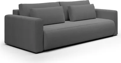 Immagine prodotto di Erbezzo - Divano Letto 2 Posti, 240x105 cm Grigio, Contenitore