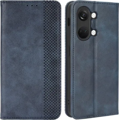 Produktbild von OnePlus Nord 3 Hülle - Coverup Vintage Style Klapphülle - Blau