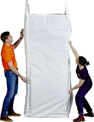 Produktbild von 10x Container Big Bag 100x100x240cm | Großer Stabiler Big Bag 2,5m³ | mit 4 Hebeschlaufen