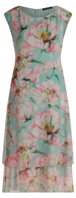 Produktbild von Betty Barclay Collection (264) Kleid Lang ohne Arm, Mint/Rosé 5802 5802 46