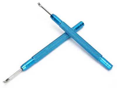 Image de 2 pièces d'outil de retrait d'aiguilles pour montres, outil de levage, accessoires de réparation