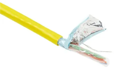 Produktbild von ACT CAT5E FTP LSZH (FP7850) 500m, 500 m, Gelb