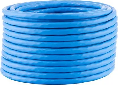 Produktbild von Verlegekabel, cat 8, S/FTP, LSZH, Bandbreite 2.000 MHz, blau, 25m