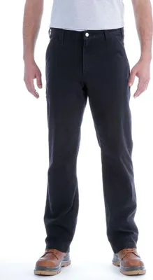 Zdjęcie produktu dla Carhartt Straight Fit Stretch Duck Trousers Kolory: Czarny, Rozmiar: 40, Długość: L32