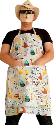 Produktbild von Witzige Überraschungsschürze für Männer – verstellbare, wasserdichte Grillschürze – ideales Geschenk für Papa, Opa, Vatertag, Geburtstag oder Weihnachten.