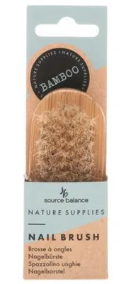 Productafbeelding van Source Balance Nagelborstel bamboe (1 stuk)