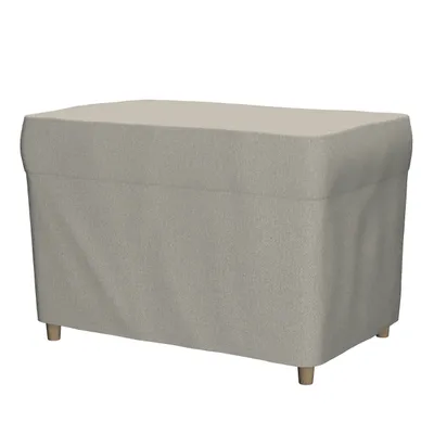 Produktbild von Dekoria Bezug für Fußhocker Strandmon, beige,