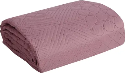 Immagine prodotto di Eurofirany Copriletto decorativo 170x210 Boni 5 rosa geometrico
