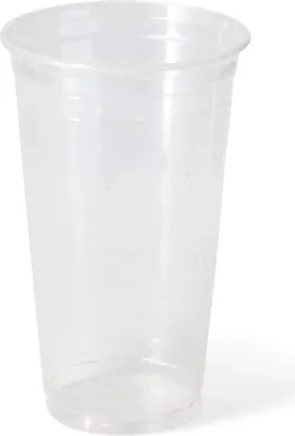 Produktbild von PLA-Becher 500 ml, Durchmesser 95 mm, 50 Stück.