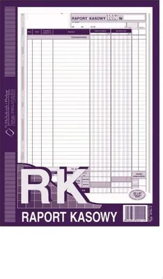 Produktbild von Raport kasowy A4 80 kartek Michalczyk i Prokop