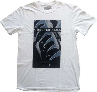 Produktbild von Nine Inch Nails - "Pretty Hate Machine" T-Shirt für Herren/Damen Uni RO3734 (L) (Weiß)