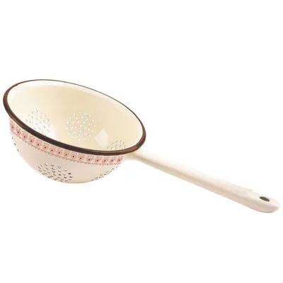 Produktbild von ORION Durchschlag EMAILLIERT Küchensieb Seiher 20 cm RETRO
