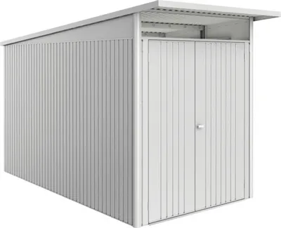Obrázek produktu pro Zahradní přístřešek AvantGarde ECO velikost A4 stříbrná metalíza s dvoukřídlými